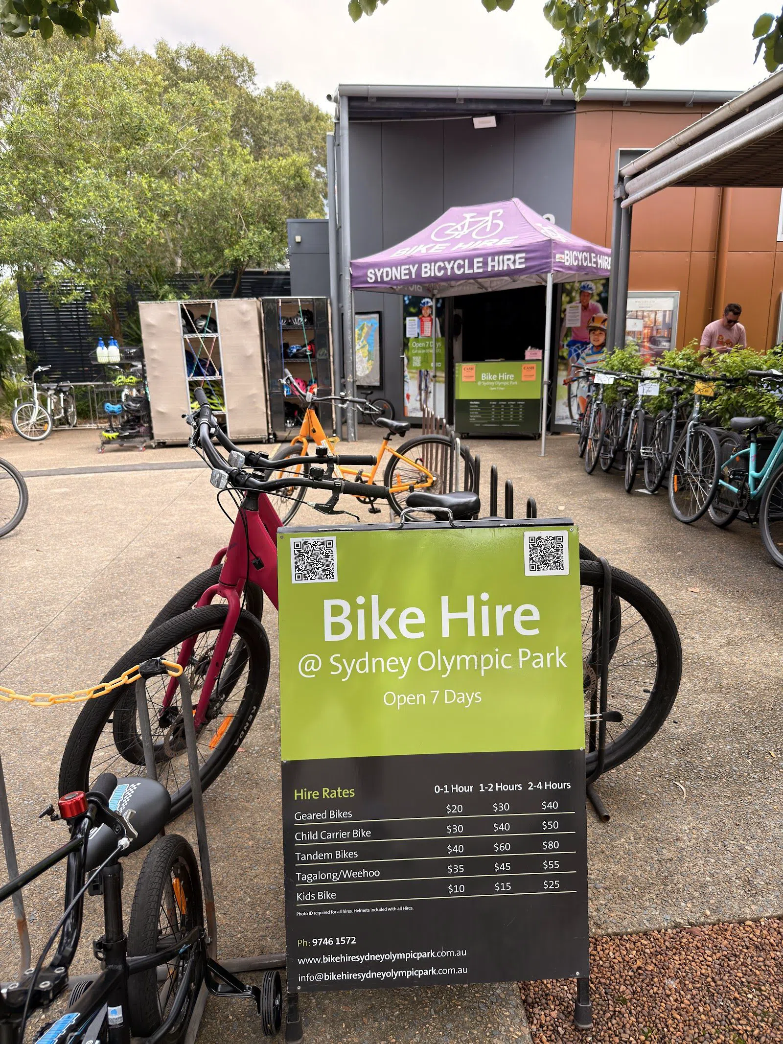 Bike Hire @ Sydney Olympic Park, Sydney